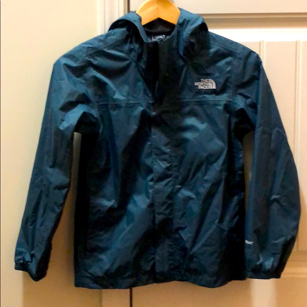 North Face boys size M 10-12 Hyvent rain jacket